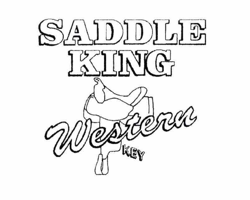  SADDLE KING WESTERN BY KEY