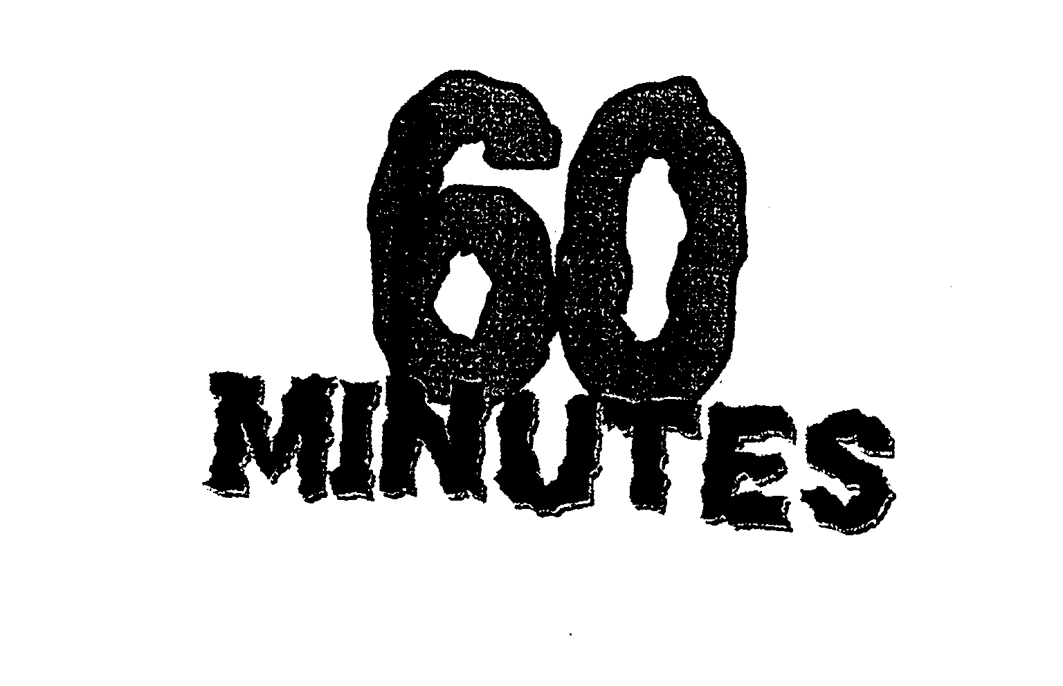 Trademark Logo 60 MINUTES