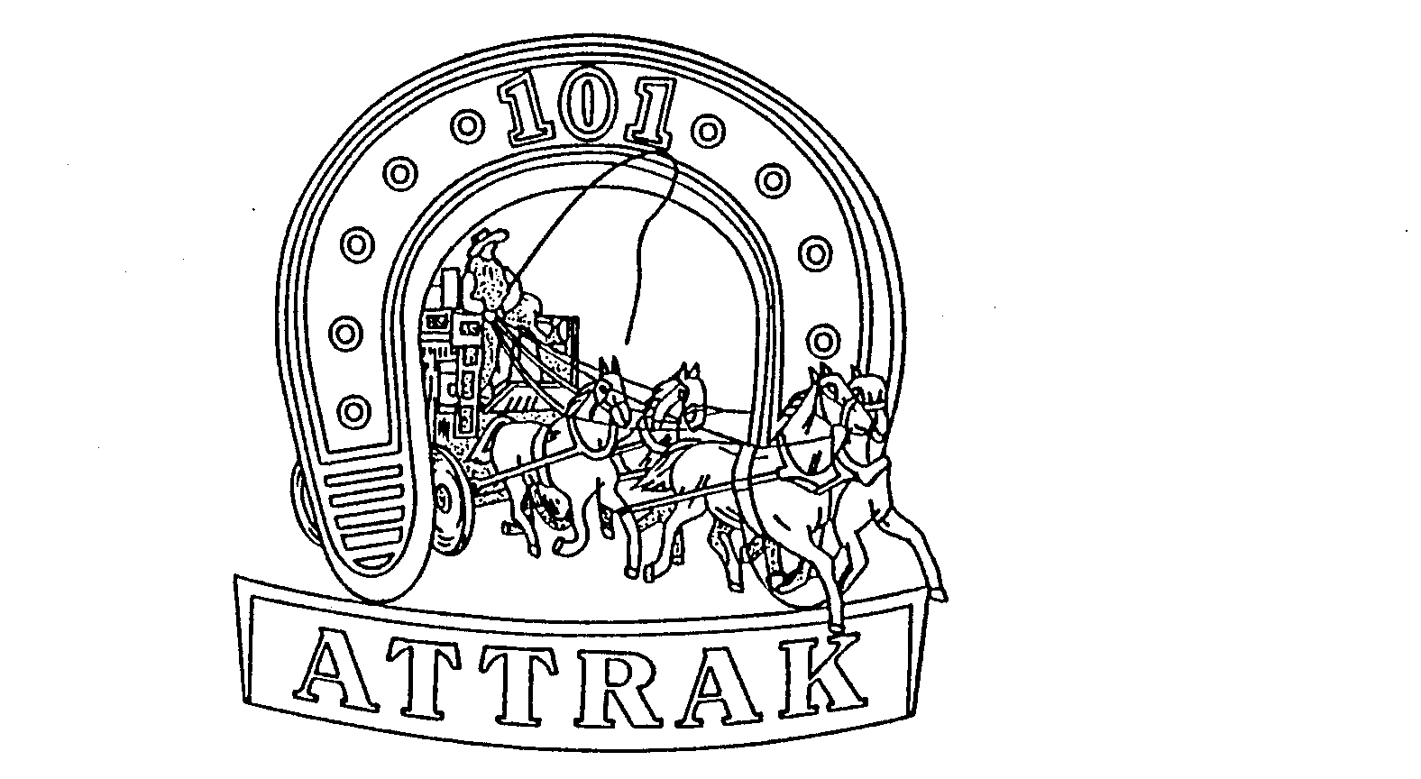 Trademark Logo 101 ATTRAK