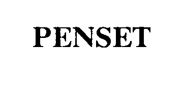 Trademark Logo PENSET
