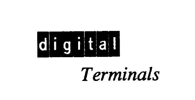 Trademark Logo DIGITAL TERMINALS