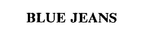 Trademark Logo BLUE JEANS