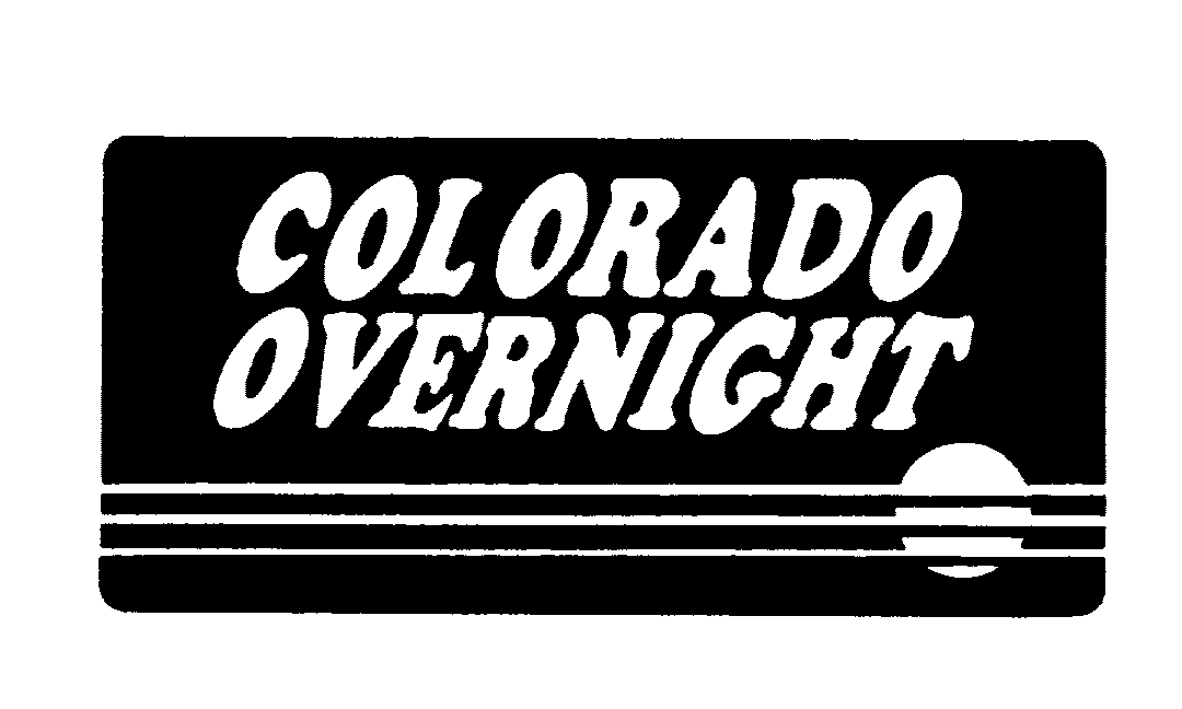 Trademark Logo COLORADO OVERNIGHT