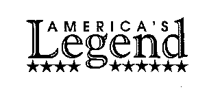Trademark Logo AMERICA'S LEGEND