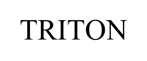 Trademark Logo TRITON