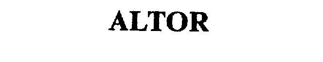 Trademark Logo ALTOR