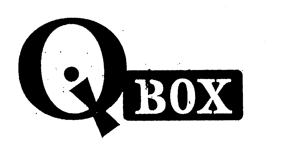 Trademark Logo QBOX