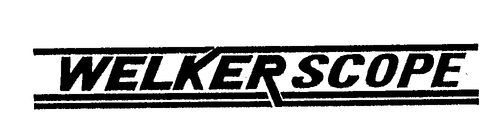 Trademark Logo WELKERSCOPE