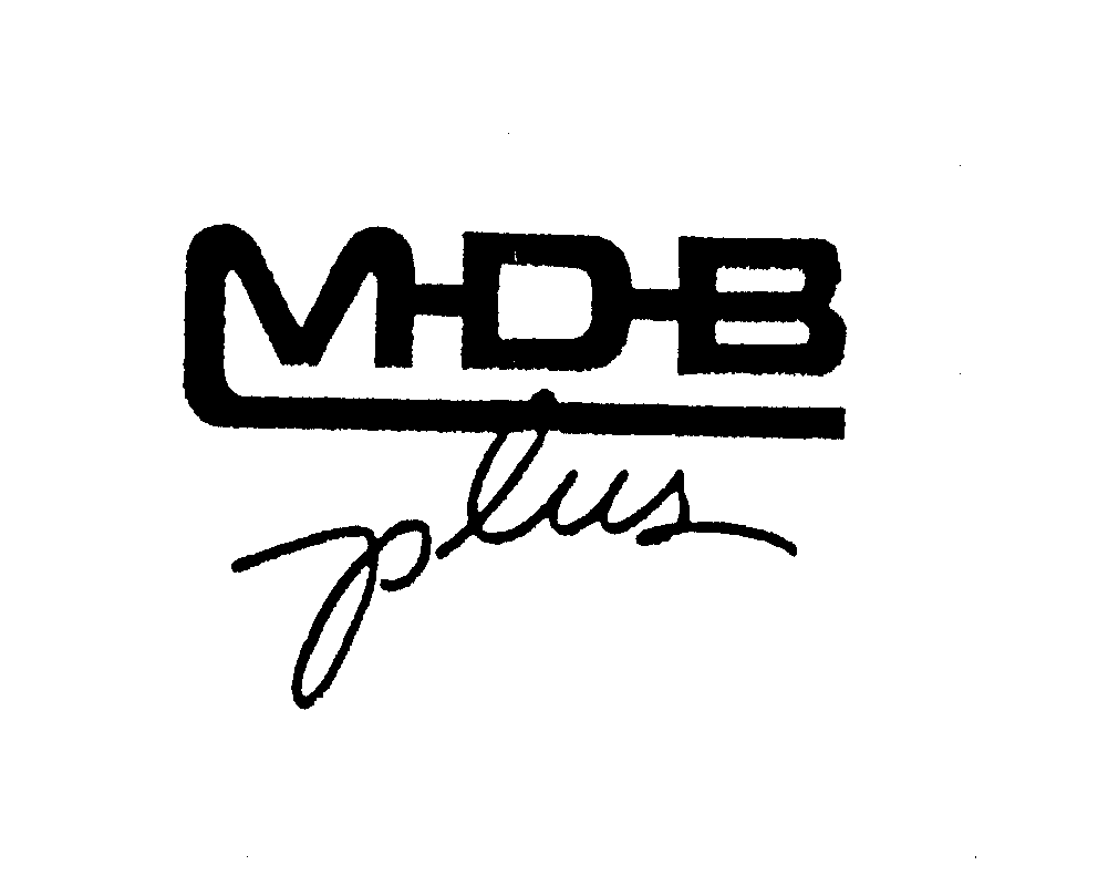 Trademark Logo MDB PLUS