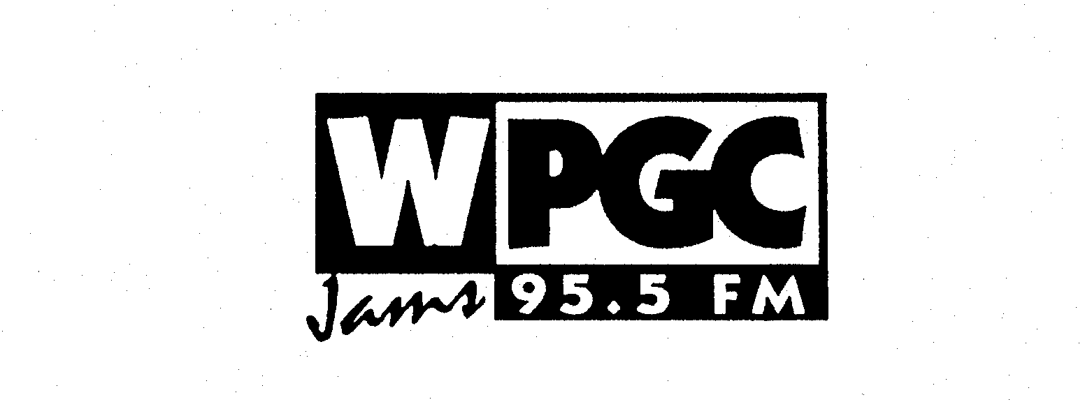 Trademark Logo WPGC JAMS 95.5 FM