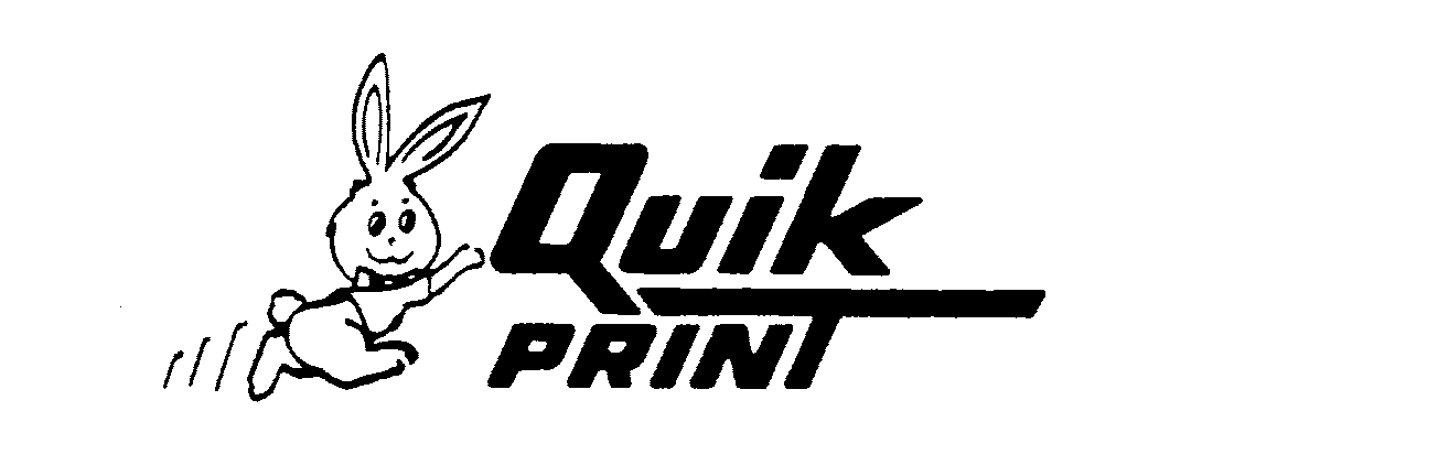 Trademark Logo QUIK PRINT