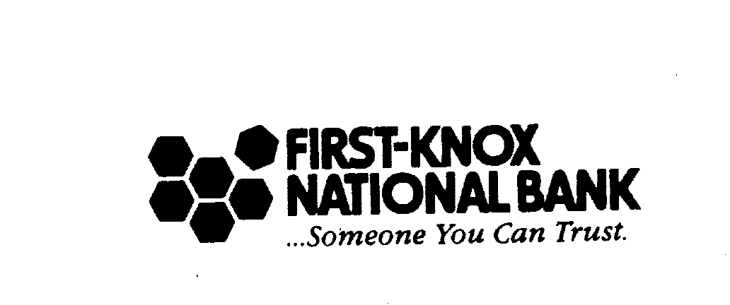 Trademark Logo FIRST-KNOX NATIONAL BANK ...SOMEONE YOUCAN TRUST.