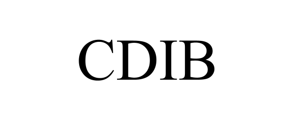 Trademark Logo CDIB