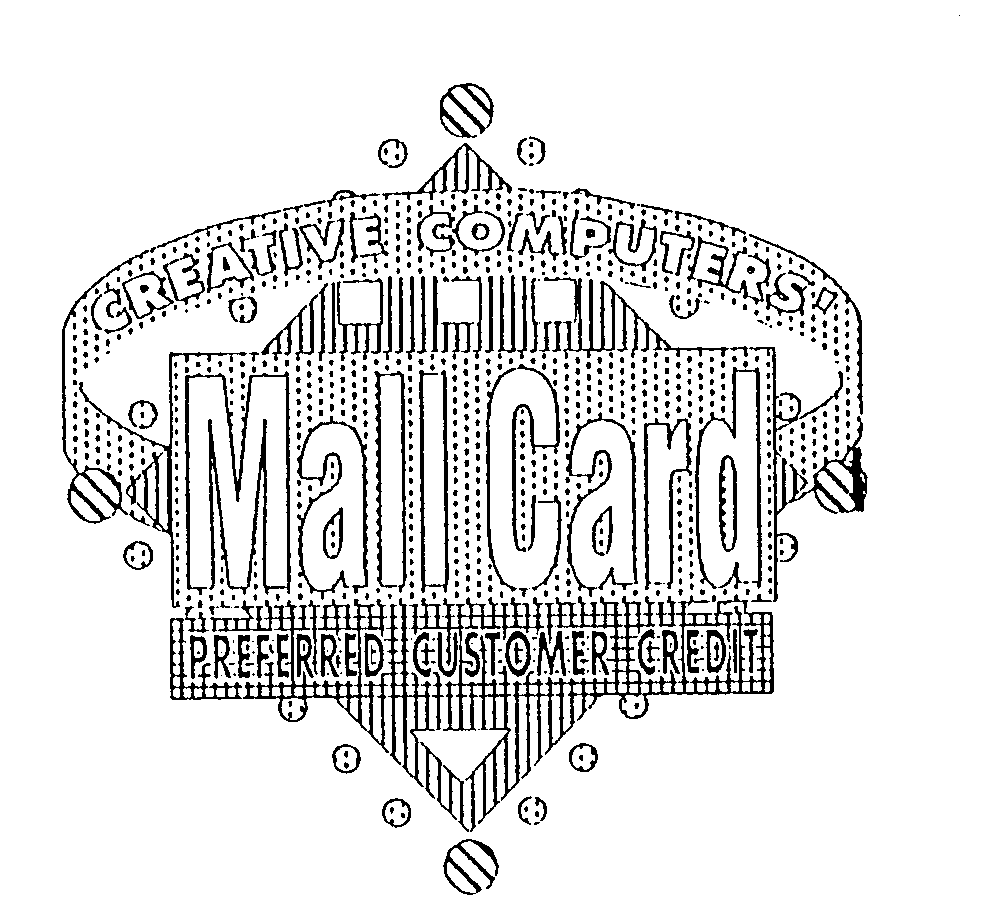  CREATIVE COMPUTERS MALL CARD PREFERRED CUSTOMER CREDIT