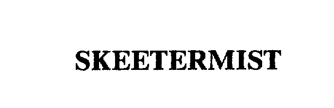 Trademark Logo SKEETERMIST