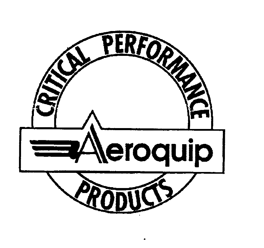  AEROQUIP CRITICAL PERFORMANCE PRODUCTS