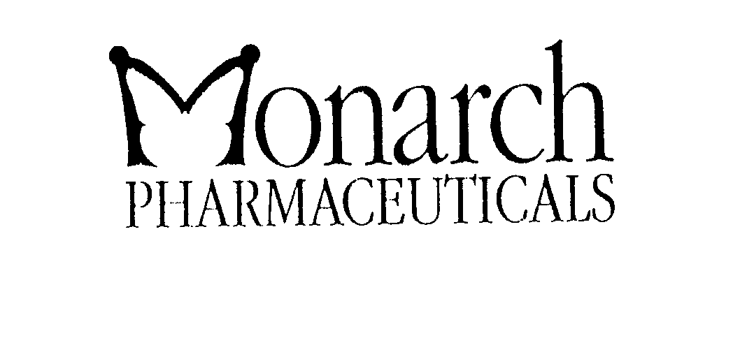 Trademark Logo MONARCH PHARMACEUTICALS