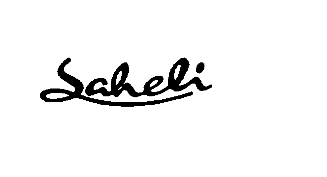 Trademark Logo SAHELI