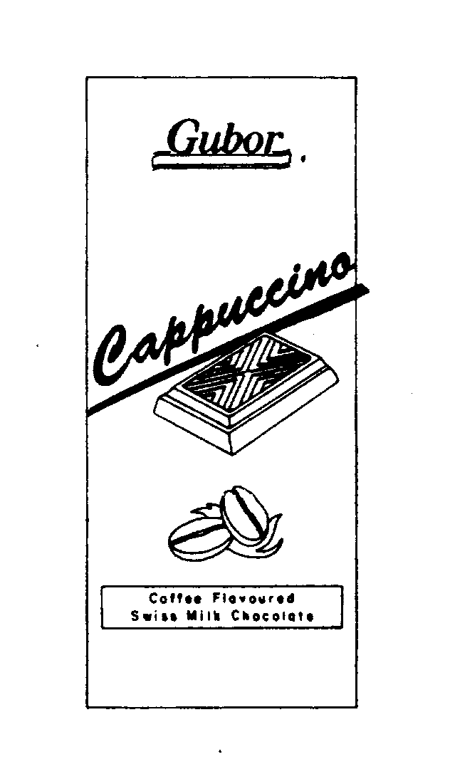  GUBOR CAPPUCCINO COFFEE FLAVOURED SWISS MILK CHOCOLATE
