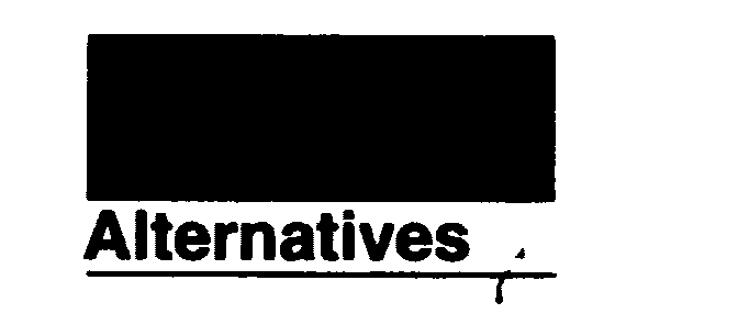 Trademark Logo ALTERNATIVES