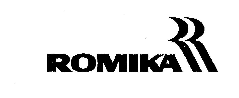 Trademark Logo ROMIKA RR