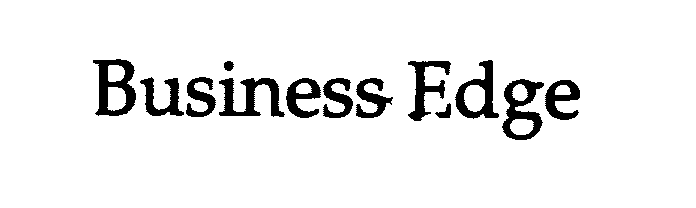Trademark Logo BUSINESS EDGE