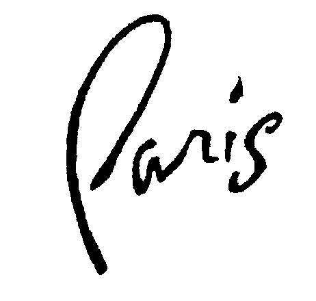 Trademark Logo PARIS