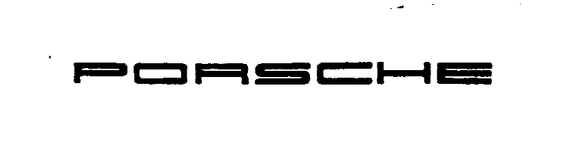 Trademark Logo PORSCHE