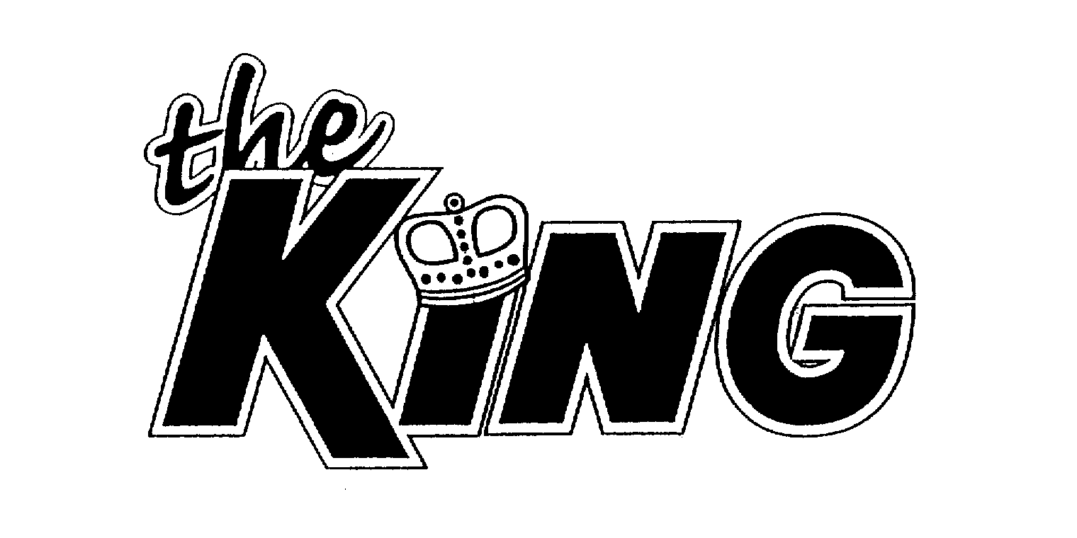 Trademark Logo THE KING