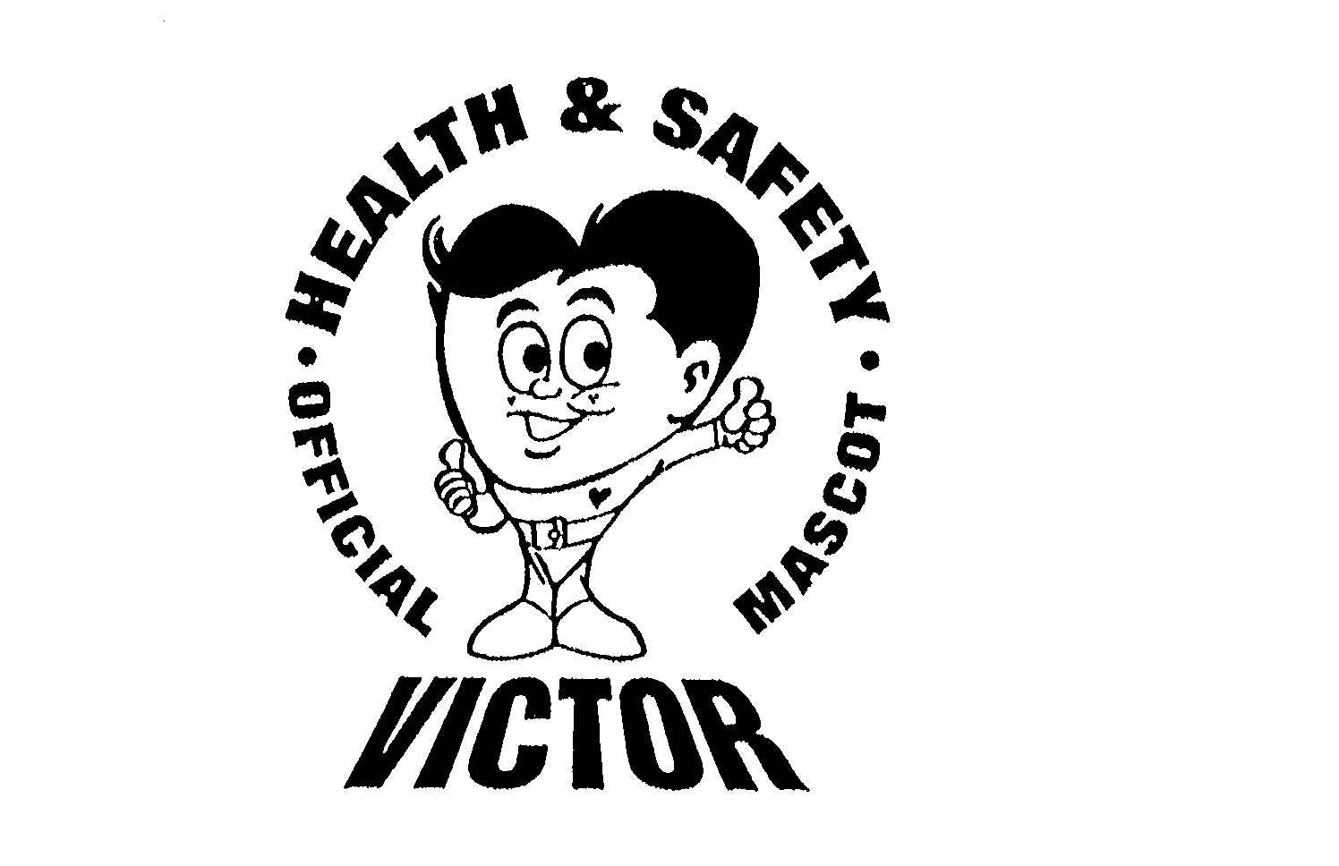  HEALTH &amp; SAFETY OFFICIAL MASCOT "VICTOR"