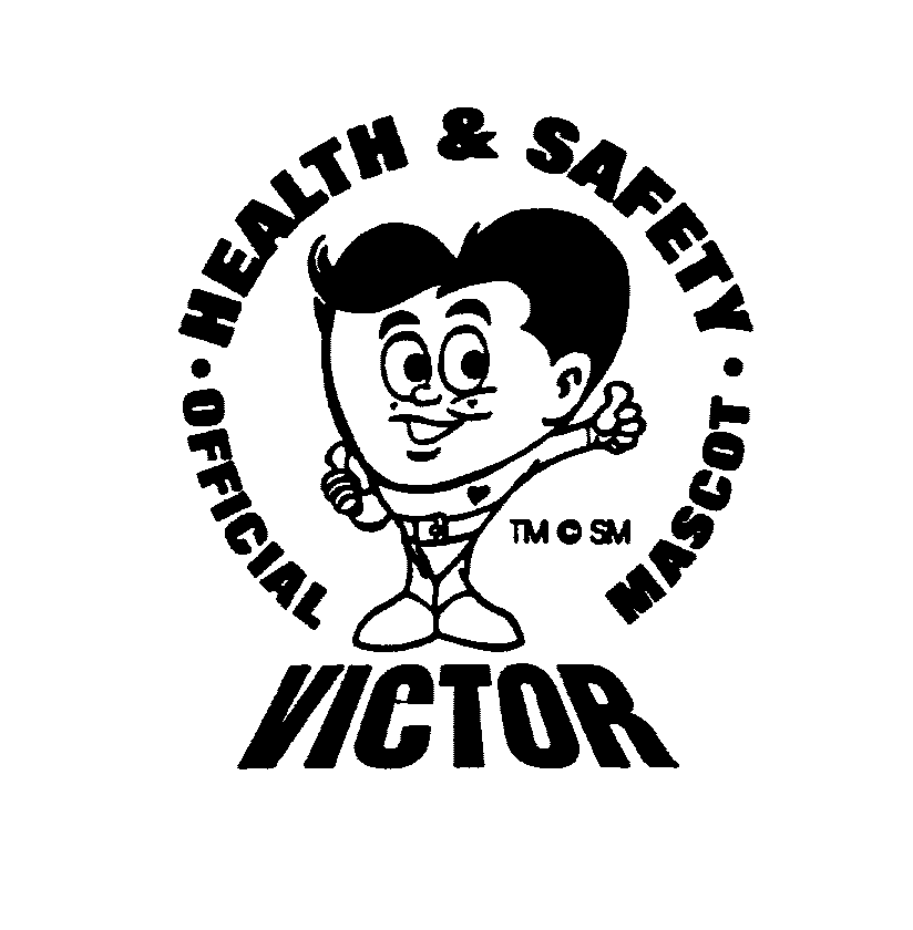  HEALTH &amp; SAFETY OFFICIAL MASCOT "VICTOR"