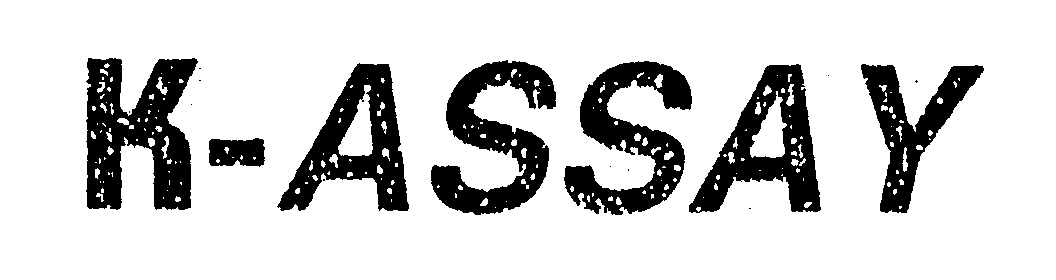 Trademark Logo K-ASSAY