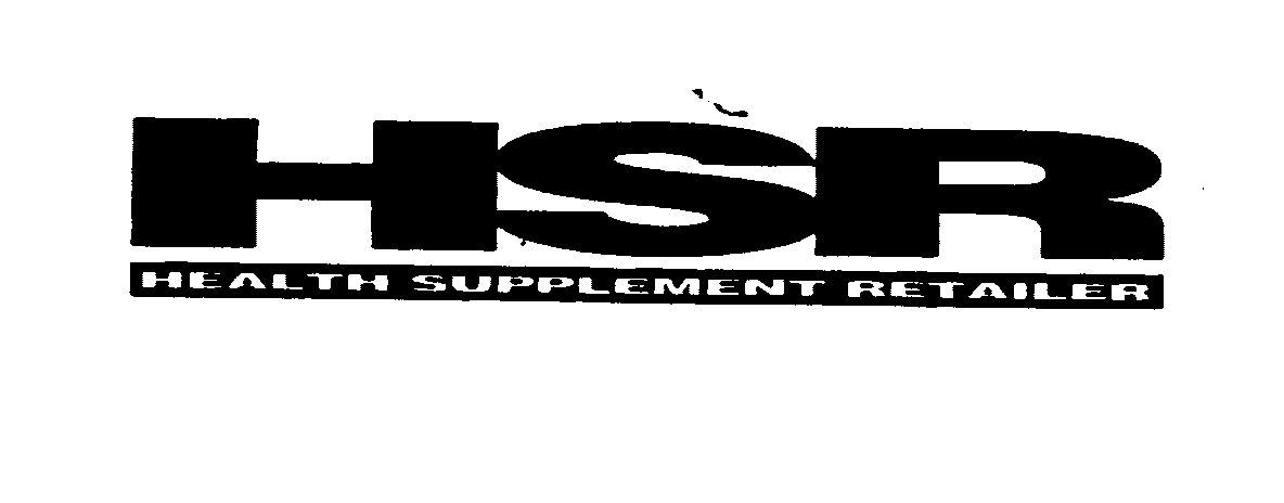 Trademark Logo HSR HEALTH SUPPLEMENT RETAILER