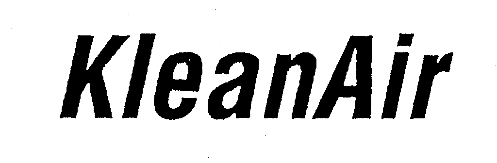 Trademark Logo KLEANAIR