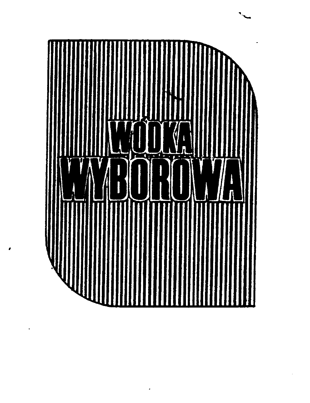 Trademark Logo WÓDKA WYBOROWA