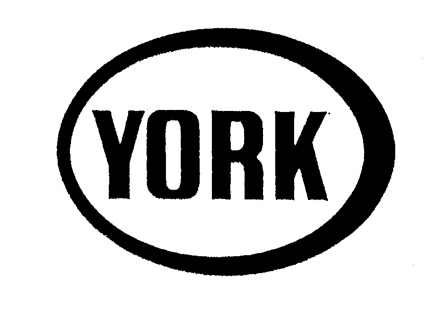 Trademark Logo YORK