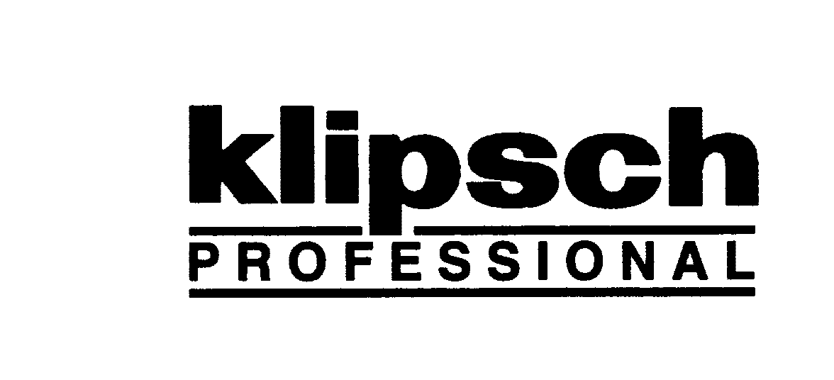  KLIPSCH PROFESSIONAL