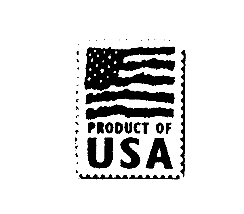  PRODUCT OF USA