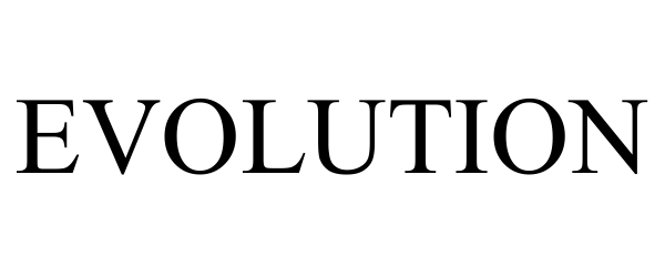 Trademark Logo EVOLUTION