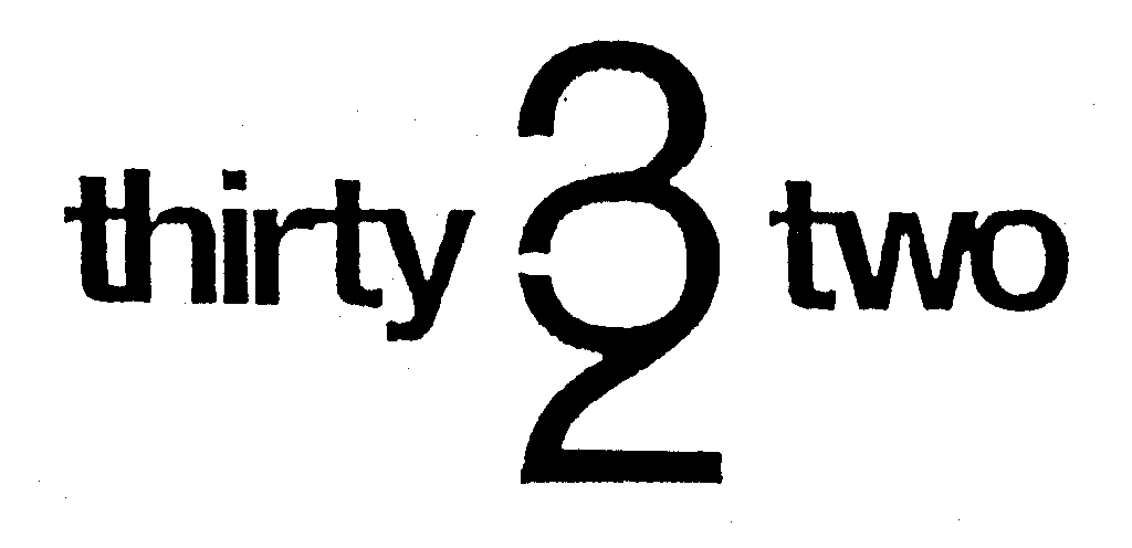 Trademark Logo THIRTY TWO 32
