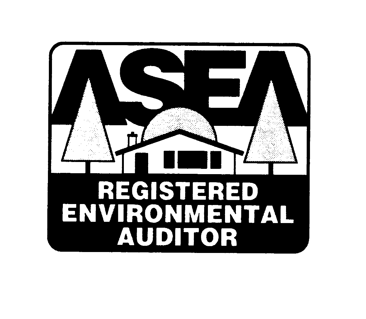 Trademark Logo ASEA REGISTERED ENVIRONMENTAL AUDITOR