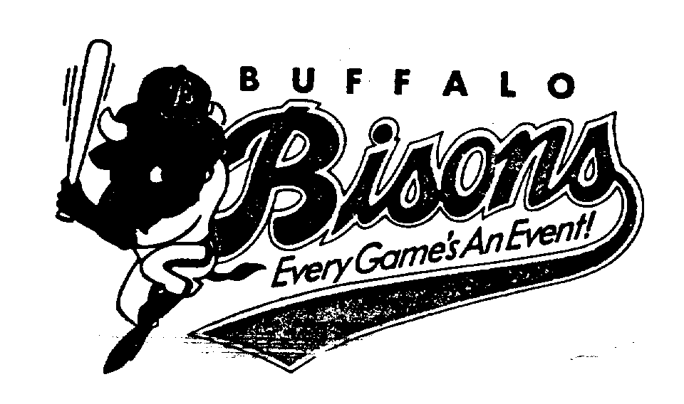 Trademark Logo B BUFFALO BISONS EVERY GAME'S AN EVENT!
