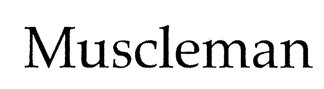Trademark Logo MUSCLEMAN