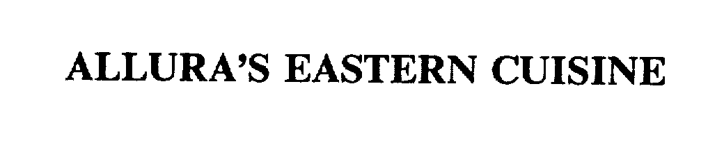 Trademark Logo ALLURA'S EASTERN CUISINE