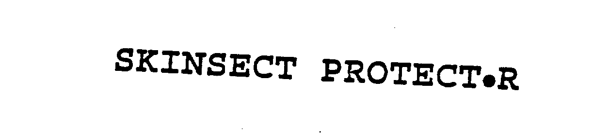 Trademark Logo SKINSECT PROTECT-R