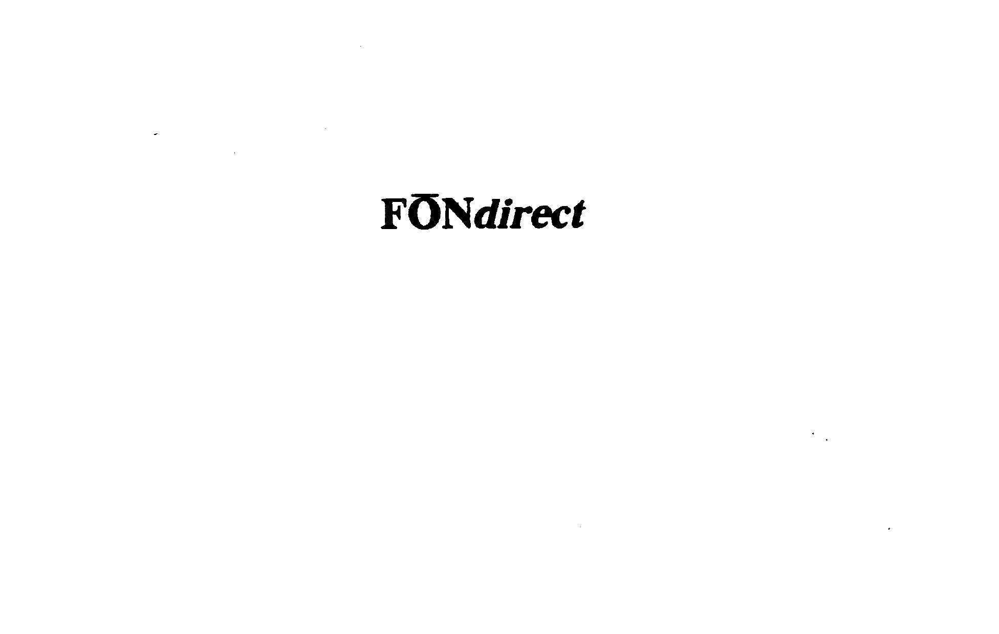 Trademark Logo FONDIRECT
