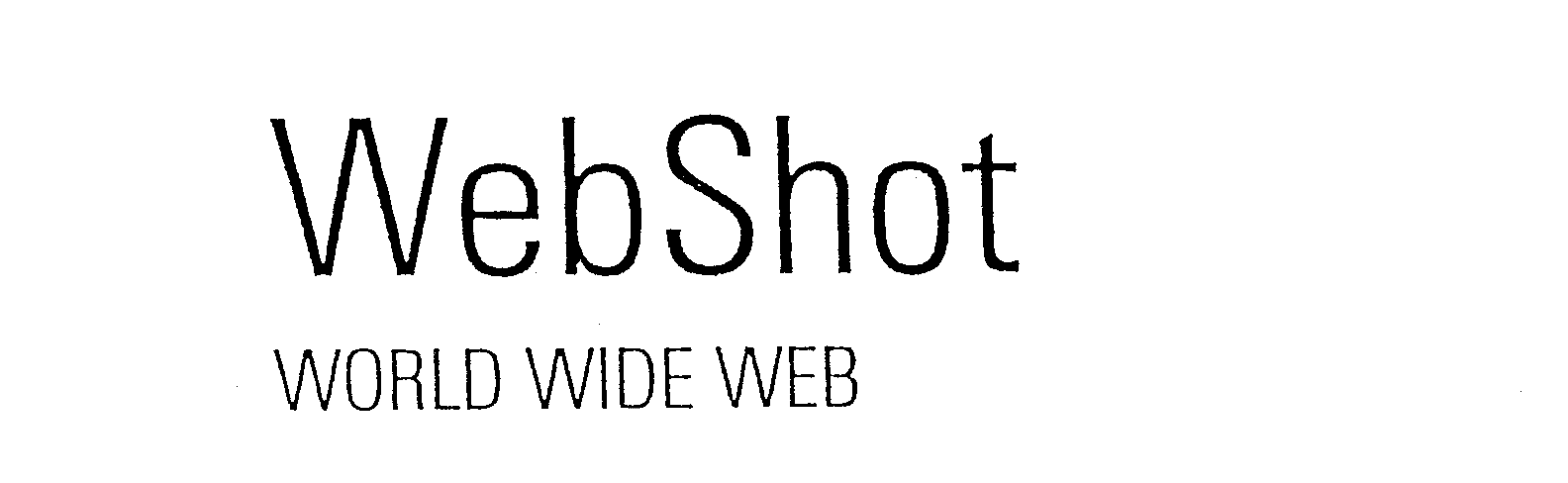  WEBSHOT WORLD WIDE WEB