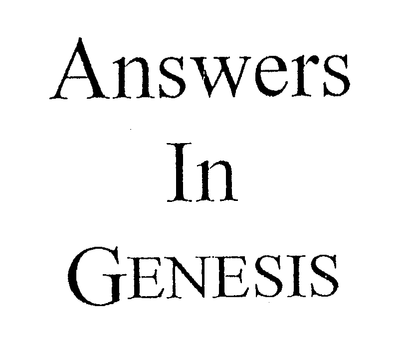 ANSWERS IN GENESIS