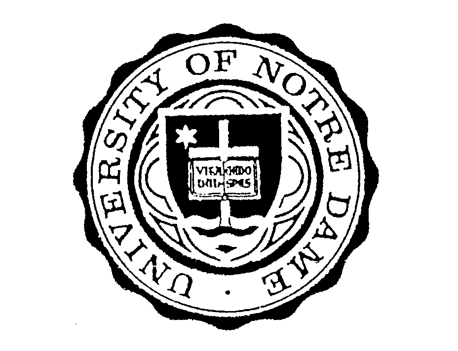  UNIVERSITY OF NOTRE DAME