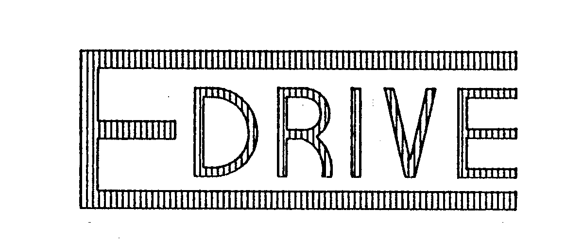 Trademark Logo EDRIVE